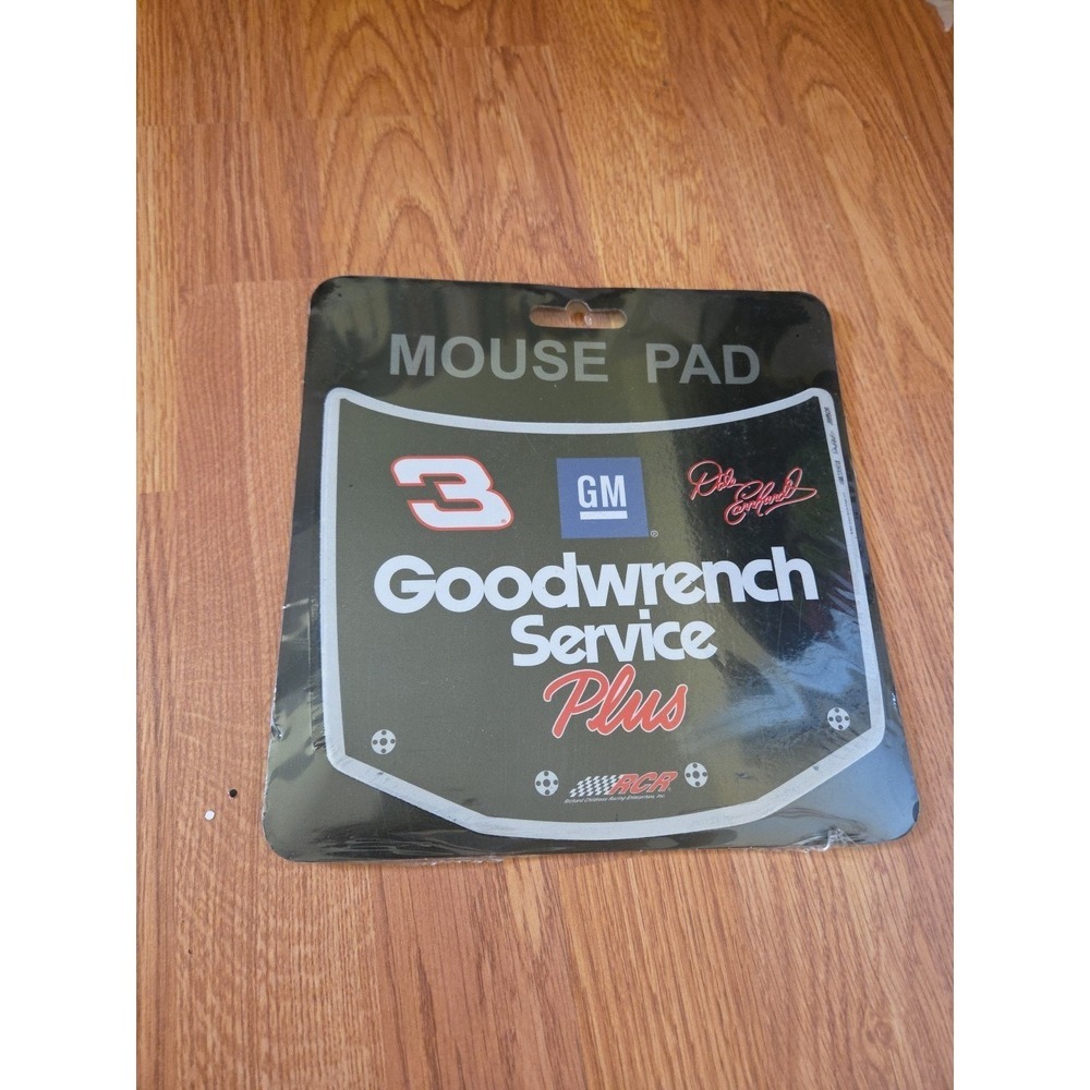 Dale Earnhardt Mouse Pad Car #3 GM Goodwrench Service Office Computer NASCAR NWT - Picture 2 of 4